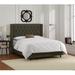 House of Hampton® Dashun Standard Bed Upholstered/Velvet in Brown | 56 H x 83 W x 85 D in | Wayfair 7285CCCEEE7E4C0FA7DEC127CFBF263F