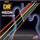 DR Neon Multi Color Bass Saiten Strings 4-Saiter, 045 - 105