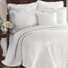 Historic Charleston Charles Matelasse Single Bedspread Cotton in White | King | Wayfair 13989BEDDKNGWHI