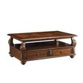 Darby Home Co Emiliano Solid Wood 4 Legs Coffee Table w/ Storage Wood in Brown | 20 H x 50 W x 32 D in | Wayfair 301C5F34414246B9AEDB97B5B19E561E