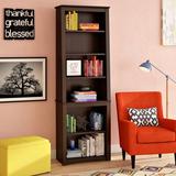 Ebern Designs Siyuri 80" H x 26.25" W Standard Bookcase Wood in Brown | 80 H x 26.25 W x 14.25 D in | Wayfair 4264AB709C4E42A98DE31AFD1F8F822F