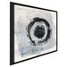 Orren Ellis 'Zen Circle II Crop' Acrylic Painting Print Canvas in Black/Gray | 2 D in | Wayfair ORNL1070 44477300