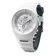 Ice-Watch - P. Leclercq White - Weiße Herrenuhr mit Silikonarmband - Chrono - 014943 (Large)