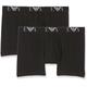 Emporio Armani Men's 111284CC715 Boxer Shorts, Black (Nero/Nero 07320), S (Pack of 2)