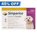 Simparica For Very Small Dogs (5.5 To 11lbs) Purple 3 Doses - 45% Off Today