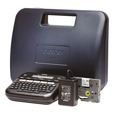 Brother Beschriftungsgerät »P-touch D210VP« schwarz, 15.7x6.8x14.9 cm