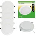 Lampesecoenergie - Lot de 5 Spot Encastrable led Downlight Panel Extra-Plat 12W Blanc Froid 6000K