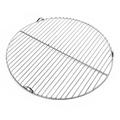 Grille Acier affiné ronde 44,5 cm Barbecue à charbon de bois /à gaz Barbecue avec grill pivotant