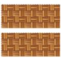 vidaXL Decking Tiles 30 x 30 cm Acacia Set of 20