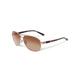 Oakley OO4079 Feedback Sunglasses - Women's Rose Gold Frame VR50 Brown Gradient Lens OO4079-01