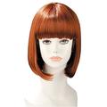 World Wigs Perücke Rousse quadratisch mittellange Stabmixer mit Fransen