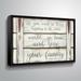 August Grove® Love Your Family - Textual Art Print Canvas in Brown | 18 H x 24 W x 2 D in | Wayfair F94593E5240249709EBF8CDBD452B1BF