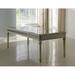 House of Hampton® Eowyn 89 Inch Dining Table Wood/Glass in Brown/Gray | 31 H x 89 W x 41 D in | Wayfair 18F7A2BE0D644ACFB845C90BE5309DA1