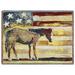 Pure Country Weavers Horse Cotton Blanket Cotton in Brown | 54 W in | Wayfair 3538-T