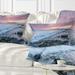 East Urban Home Seascape Sunset on Cape Trafalgar Beach Lumbar Pillow Polyester/Polyfill blend | 12 H x 20 W x 5 D in | Wayfair