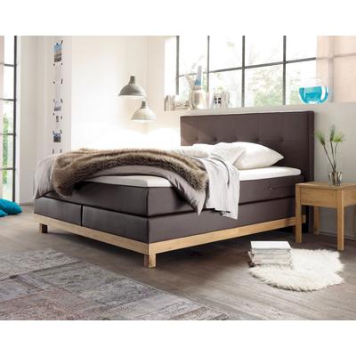 Hasena Boxspringbett Pronto Bella 160x200 cm / 323 weiss / Superio-Top