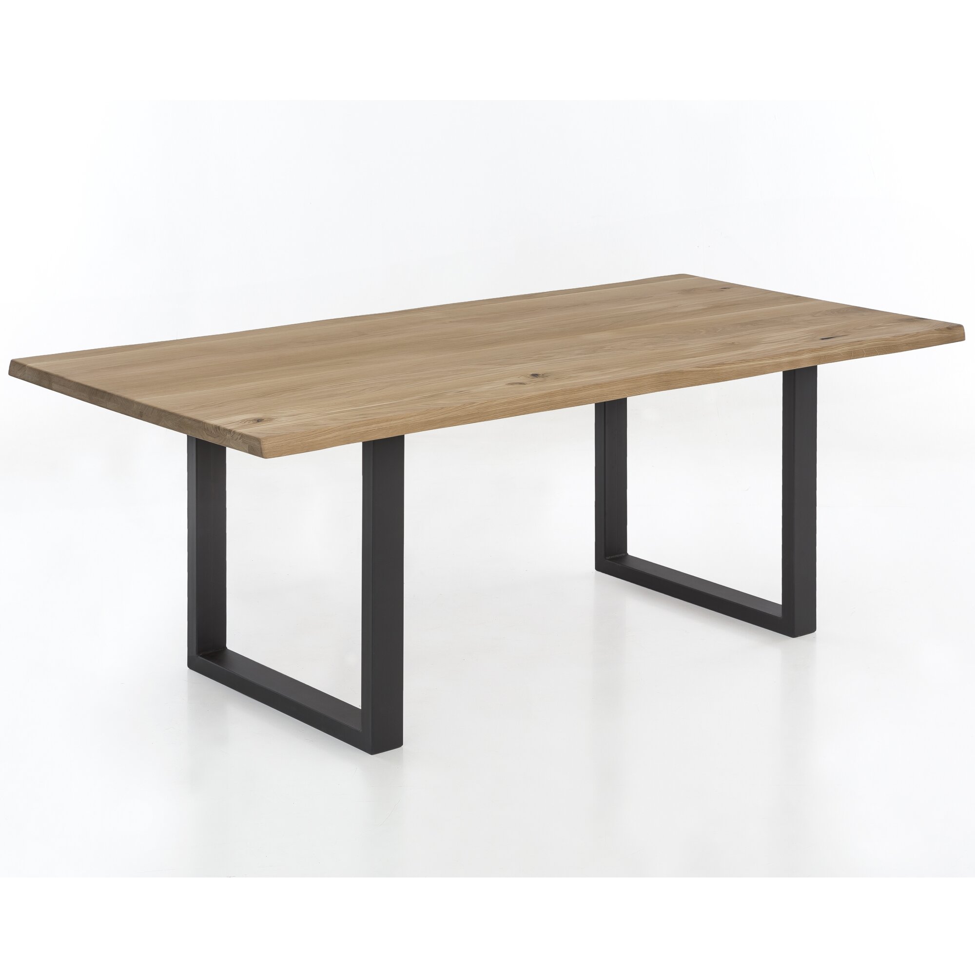 SIT Tops & Tables Esstisch Massivholz Even 200x100 cm / Antikschwarz Image