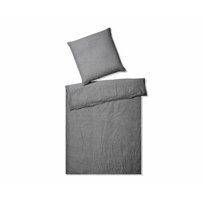 Elegante Casual Bettwäsche »Breeze« Grau-Melange 7038-990 Bettwäsche 135x200 cm / 80x80 cm Image
