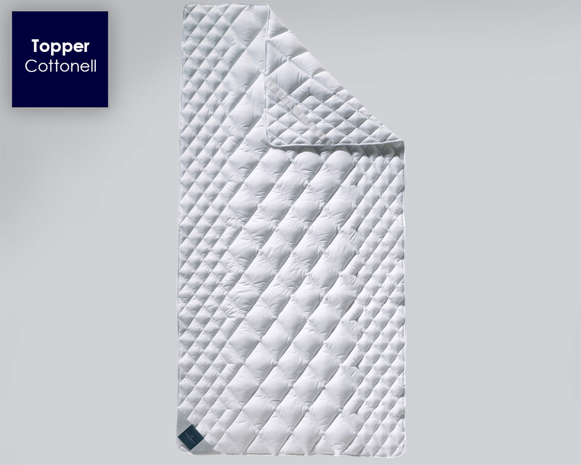 Billerbeck »742 Cottonell« Topper 90x200 cm