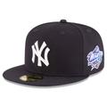 Men's New Era Navy York Yankees 1998 World Series Wool 59FIFTY Fitted Hat