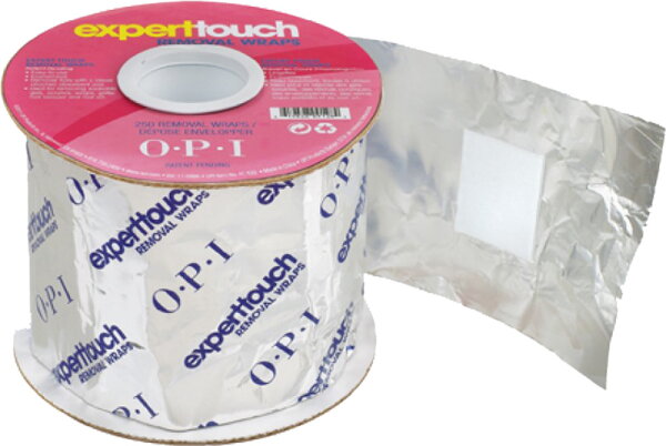 OPI Entferner Expert Touch Remover Wraps - 250 Stk. Nagellackentferner Pads