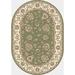 Green/White 63 x 0.43 in Indoor Area Rug - Astoria Grand Attell Oriental Green/Ivory Area Rug Polypropylene | 63 W x 0.43 D in | Wayfair