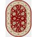 Red/White 63 x 0.43 in Area Rug - Astoria Grand Attell Oriental Red/Ivory Area Rug Polypropylene | 63 W x 0.43 D in | Wayfair