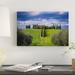 East Urban Home 'The Way Home, Tuscany, italy' Photographic Print on Canvas, Cotton in Blue/Green | 8 H x 12 W in | Wayfair