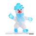 The Holiday Aisle® Christmas Winter Decorative Glass Snowman Figurine Glass/Mercury Glass | 2 H x 1 W x 1 D in | Wayfair