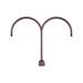 Williston Forge Fairlaine Double Post Adapter Metal in Brown | 26 H x 33 W in | Wayfair 1E666E675CD7467E92CBFBFEC6420DBA