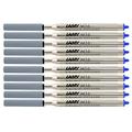 Lamy M 16 ballpoint pen refill made of metal, indelible, line width: M, blue, 10er Spar-Pack