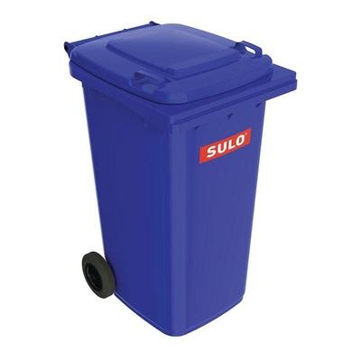 Müllgroßbehälter 240l hdpe blau fahrbar,n.EN 840 Sulo Image