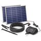 Solar Bachlaufpumpe 100W 5000l/h Solarpumpe Wasserfall Pumpe Teich Esotec 101970