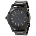 Nixon A3431150 Women's Camden Black Ion Plated Stainless Steel Black Dial Watch