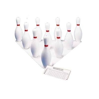 Champion Sports BP10 Plastic Bowling Pins Set