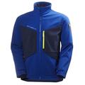 Helly Hansen Mens Aker Softshell Jacket (L) (Egyptian Blue/Evening Blue)