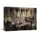 East Urban Home 'The Church of Marissel near Beauvais' Print on Canvas in Black | 12 H x 16 W x 2 D in | Wayfair F5269C81051043AE960847AD9E2C25CA