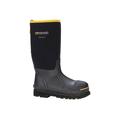 Dryshod Steel-Toe Hi Protective Work Boot Black/Yellow 11 STT-UH-BK-011