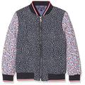 Tommy Hilfiger Girls' THKG Flower Block Varsity Jacket, Blue (Navy Blazer 431), 12 Years