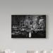 Trademark Fine Art 'Mr Giovanni' Photographic Print on Wrapped Canvas in Black/White | 12 H x 19 W x 2 D in | Wayfair 1X05066-C1219GG