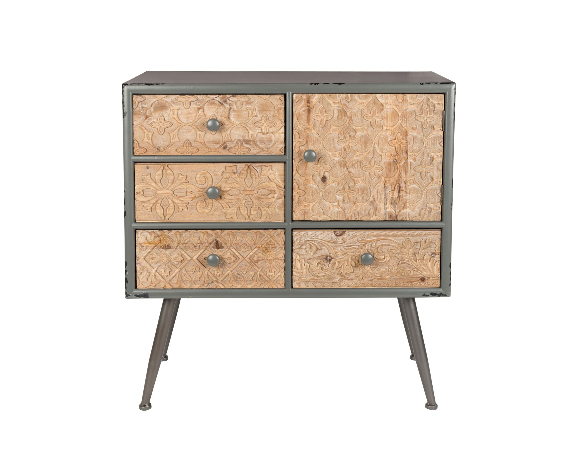 designline »Chip« Kommode aufwendige Schnitzereien