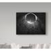 Trademark Fine Art 'Octagonal Sky' Photographic Print on Wrapped Canvas in White/Black | 35 H x 47 W x 2 D in | Wayfair 1X05480-C3547GG