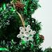 Matashi Crystal Christmas Tree Snowflake Spinner Holiday Shaped Ornament Crystal in Gray | 2.5 H x 2.5 W x 0.25 D in | Wayfair MTSP3141S