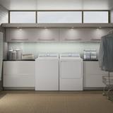 GE Appliances 7.2 cu. ft. High Efficiency Gas Dryer w/ Aluminized Alloy Drum & HE Sensor Dry in Gray | 44 H x 27 W x 29.5 D in | Wayfair