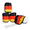 HKM 567261 Polarfleecebandagen Flags, 4-er Set, L