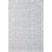 White 79 x 0.43 in Area Rug - Ophelia & Co. Bullis Geometric Power Loom Ivory Area Rug Polyester/Viscose | 79 W x 0.43 D in | Wayfair