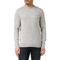 Tommy Hilfiger Herren CORE Cotton-Silk CNECK Pullover, Grau (Cloud Htr 501), Small