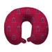 Red Los Angeles Angels Polyester-Fill Travel Pillow