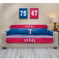 Blue Texas Rangers Sofa Protector