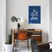 East Urban Home 'We Are All Made of Stars' Graphic Art on Canvas Canvas, Cotton in Black/Blue/White | 26 H x 18 W x 1.5 D in | Wayfair